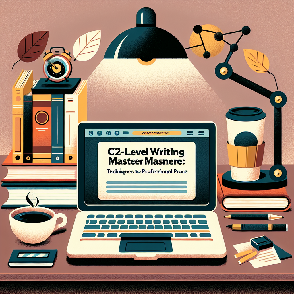C2-Level Writing Mastery: Techniques for Professional Prose