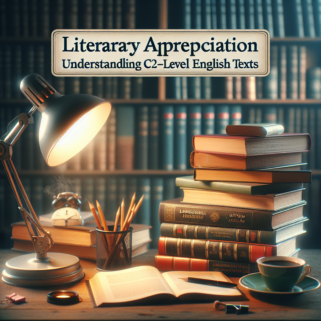 Literary Appreciation: Understanding C2-Level English Texts
