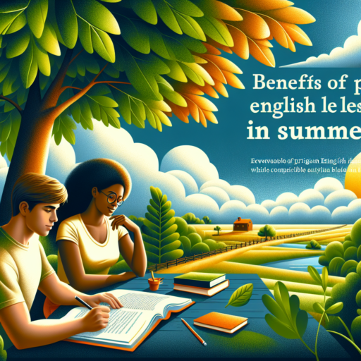 Benefits of Private English Lessons in Summer