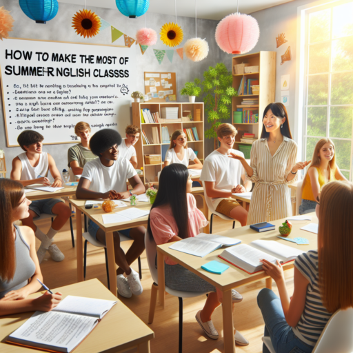 How to Make the Most of Summer English Classes