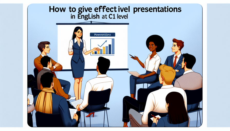 How to Give Effective Presentations in English at C1 Level