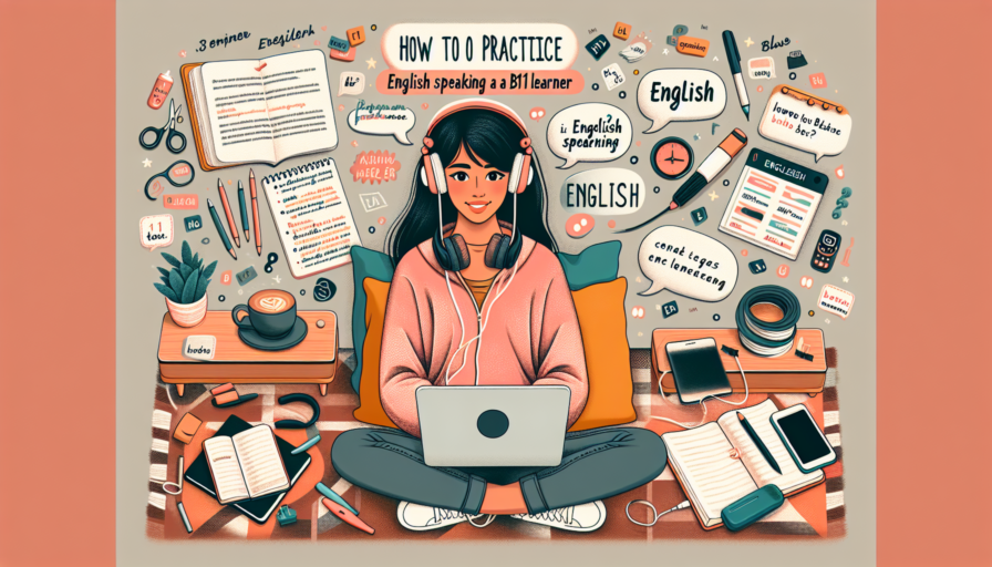 How to Practice English Speaking Alone as a B1 Learner