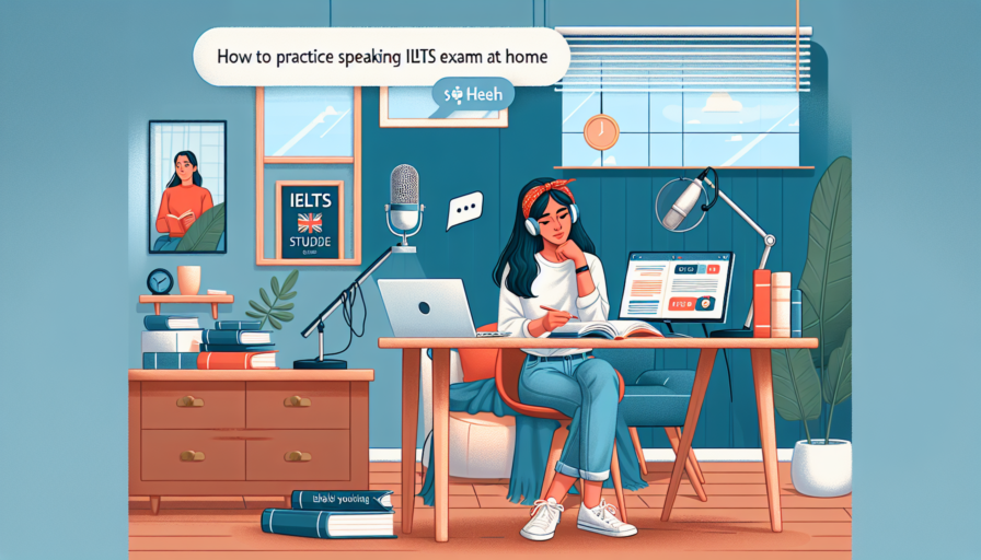 How to Practice Speaking for the IELTS Exam at Home