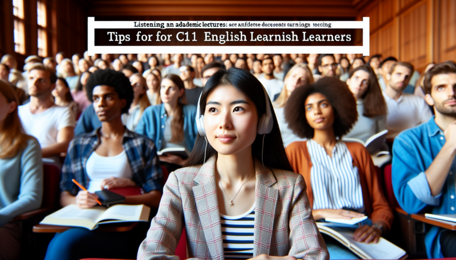 Listening to Academic Lectures: Tips for C1 English Learners