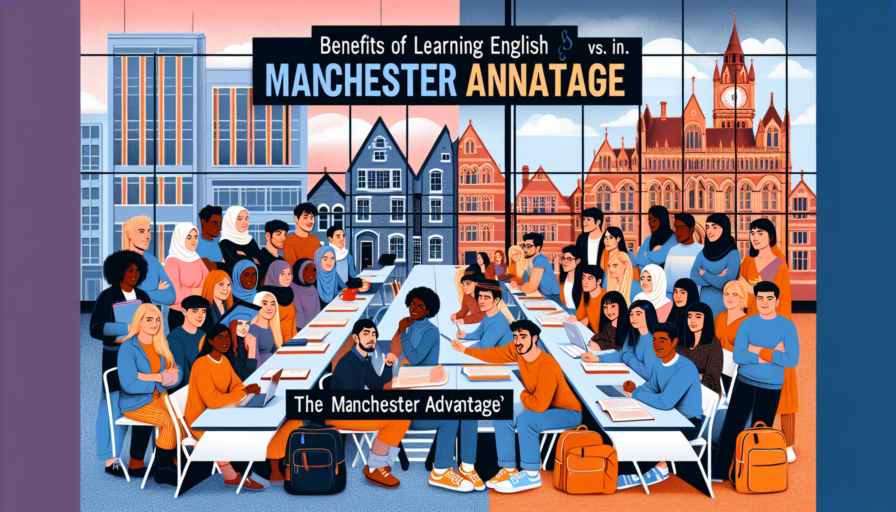 Benefits of Learning English Abroad vs. Studying in Your Home Country: The Manchester Advantage