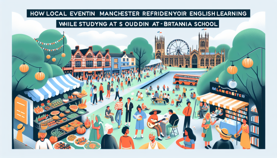 How Local Events in Manchester Reinforce Your English Learning While Studying at Britannia School