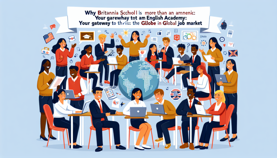 Why Britannia School is More Than Just an English Academy: Your Gateway to the Global Job Market