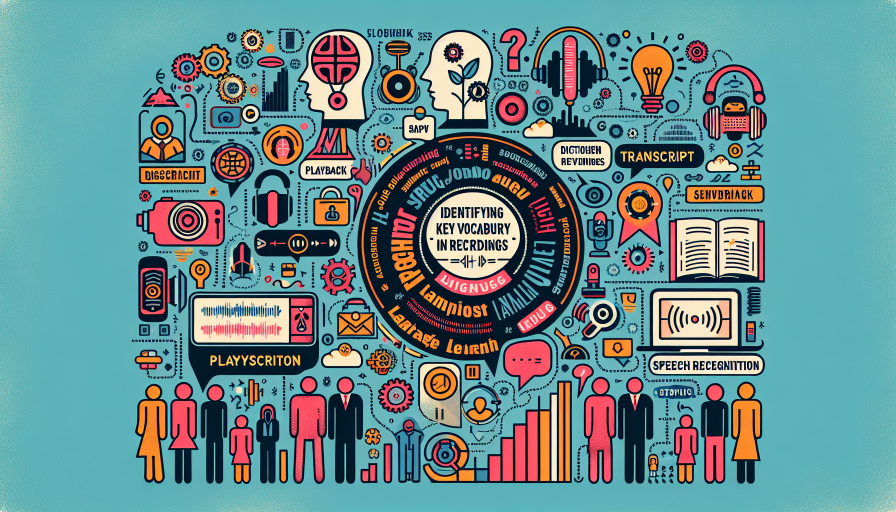 Identifying key vocabulary in recordings