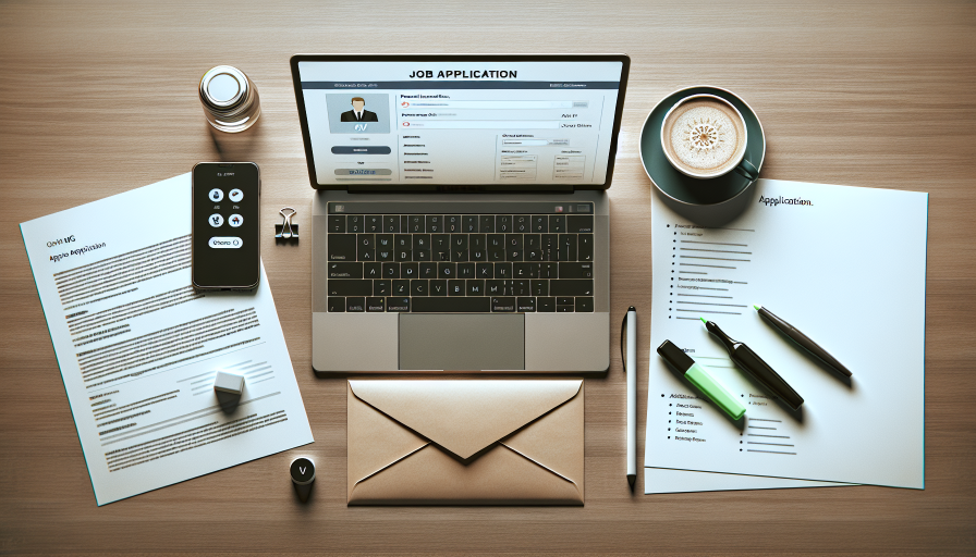 Writing a formal job application letter